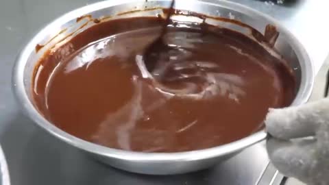 The Delicious Chocolate Sauce Is Ready