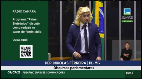 O discurso de Nikolas Ferreira que levou ao pedido de cassação do mandato