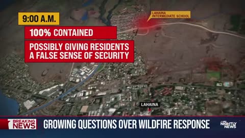 Hawai Wildfire Death Toll Rises As Anger Grows Over Handling.