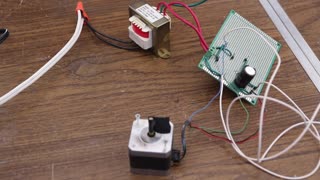 Running a stepper motor without a driver.
