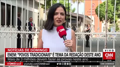 "Povos tradicionais" é tema da redação do Enem deste ano | CNN DOMINGO