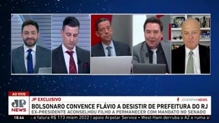 Bolsonaro convence Flávio a desistir da prefeitura do RJ