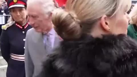 Man throws eggs at King Charles III and Queen Consort Camilla | USA TODAY #Shorts