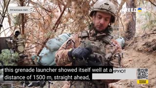 🚀🇺🇦 Ukraine Russia War | Ukrainians Utilize MK-19 with SPG-9 Sight for Indirect Fire | Oct 202 | RCF