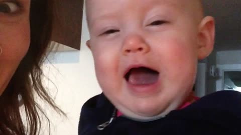Charming Baby Imitates Mom’s ‘Evil’ Laugh