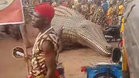 Igbo crocodile cultural play