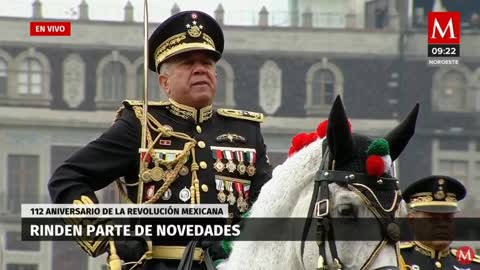 Concluye desfile conmemorativo del 112 aniversario de la Revolución Mexicana