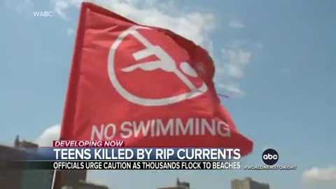 2 teens dead after being caught in rip currents in NY | WNT