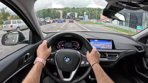 2023 BMW 1 F40 [1.5 118I 136HP] 0-100 POV Test Drive