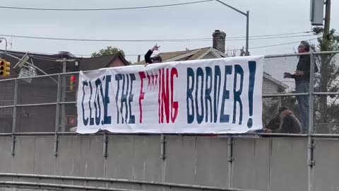 Staten Island Has A Message For Biden "CLOSE THE F**KING BORDER"