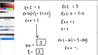 Algebra Part 1 Solving Equations Part 1