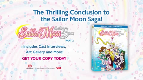 * Sailor Moon Stars Lihgt *Promotionality : Season 3--- on Blu-ray-DVD -Viz Media---