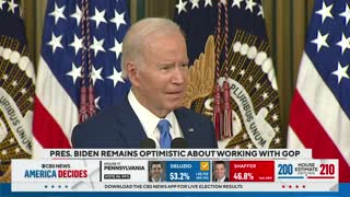 Biden praises Democrats for strong midterm performance