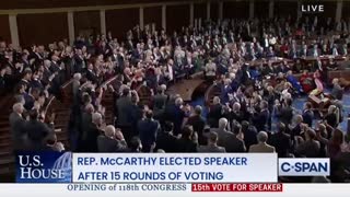 Kevin McCarthy wins the vote for House Speaker