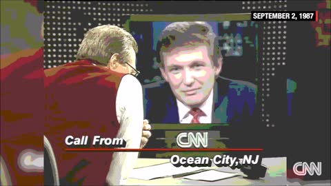 Donald Trump Chats with Larry King in 1987 but it's Lofi and Chill