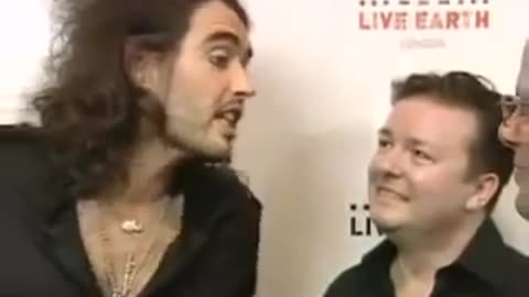 Ricky Gervais And Russell Brand.. -Funniest interviewever.