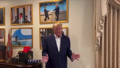 WATCH: President Trump delivers special message to January 6th defendants.