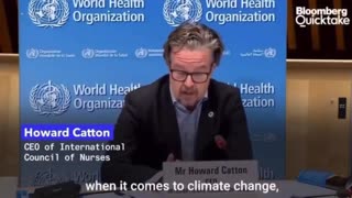 WHO: "Covid and climate change are compounding each other" These people want you under a blanket of fear, because with fear comes control.