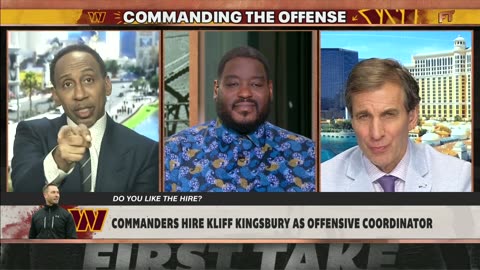 Stephen A. SEES NO BONAFIDE REASONS for Kliff Kingsbury to be the OC! First Take