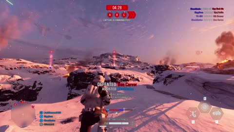 Star Wars Battlefront II: Co-Op Mission Galactic Empire Hoth Gameplay