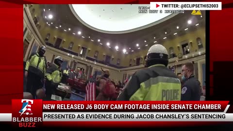 New Released J6 Body Cam Footage Inside Senate Chamber