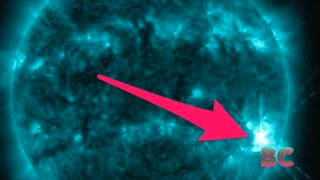 ‘Hole’ in the sun and powerful X1 solar flare threaten space weather mayhem
