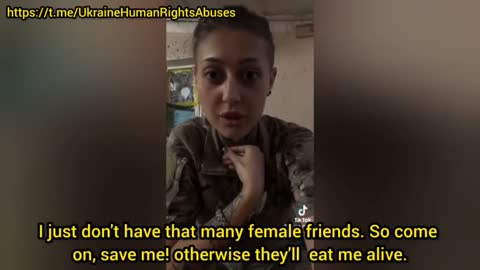 ◾️ Ukrainian soldier urges Ukrainian girls to urgently provide "sex assistance"