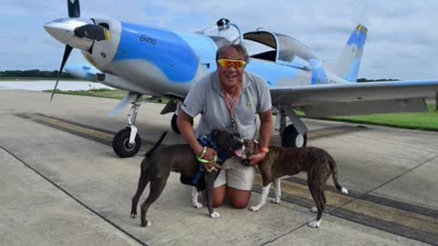 A former military pilot has gone to the dogs # bekind # animals