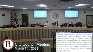 March 7, 2023 - City of Republic, MO - City Council Meeting