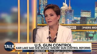 Piers Morgan Attacks 2nd Amendment Rights; Kari Lake Hands Him His Ass