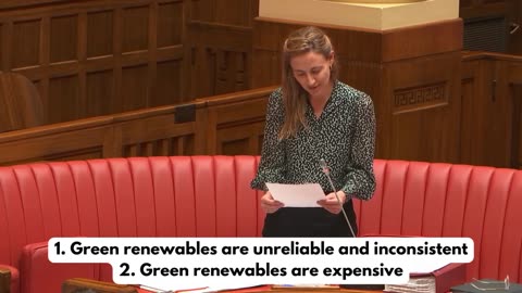 Green renewables are unreliable and inconsistent.