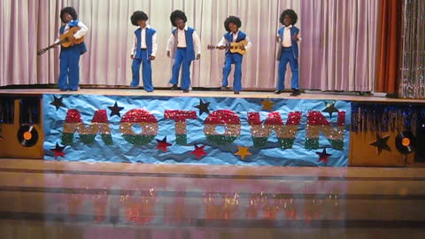 Third Graders Perfectly Recreate The Jackson 5's 'I Want You Back' At School Talent Show