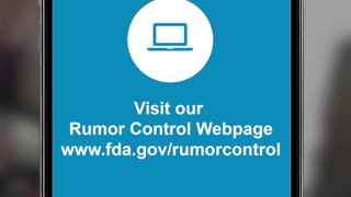 FDA Post About Misinformation Uses "The Internet is Going Down this Week" as Example