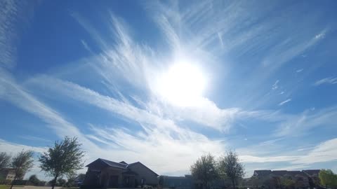 What a mess Bryan, TX #chemtrails 3/17/23