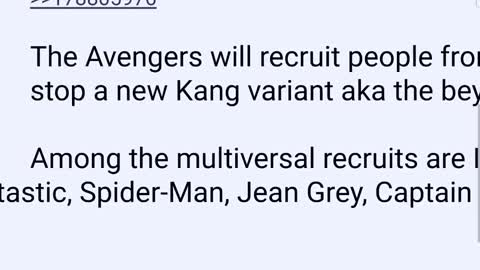 Avengers secret wars multiversal team leaks