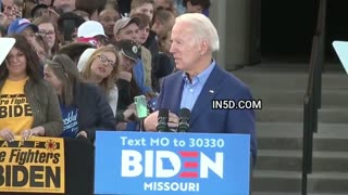 Joe Biden: We Can ONLY Re-Elect Donald Trump