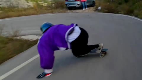 Downhill Skateboarding Champion 2023