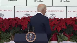 WATCH: Confused Biden Has to be Escorted Off Stage…by a Child!