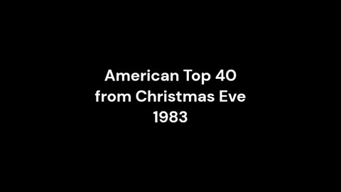 Top 40 from 12/24/1983