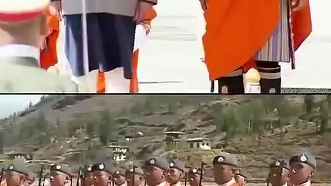 PM Modi gets a grand welcome in Bhutan