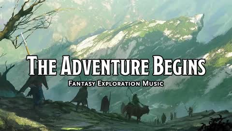 The Adventure Begins - RPG_D&D Exploration Music - 1 Hour - Instrumental