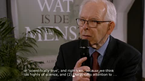 Prof. dr. Kees Roos about the book presentation of 'What is Man?' by prof. dr. Edgar Andrews