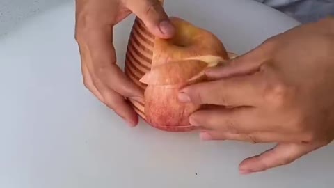 How to Carve Fruit Very Fast and Beauty part