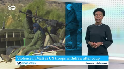 DW News-Violence intensifies in Mali as UN troops withdraw | DW News