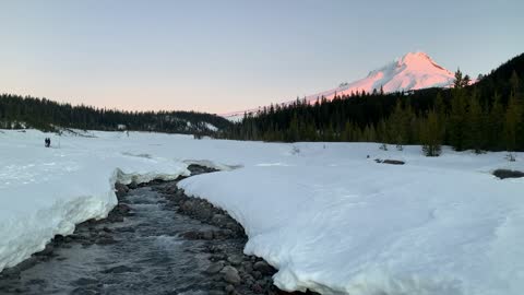 Raging White River – White River West Sno Park – Mount Hood – Oregon – 4K