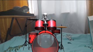 Skeleton Drum