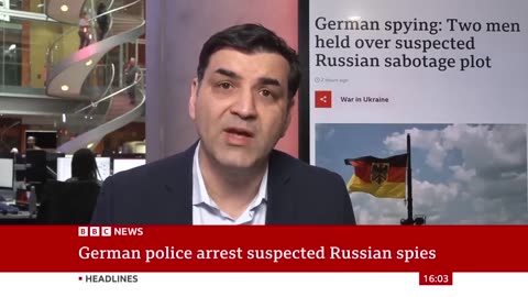 German police arrest suspected Russian spies | BBC News