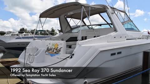 1992 Sea Ray 370 Sundancer