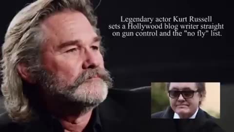 Kurt Russell sets a liberal idiot straight on gun control