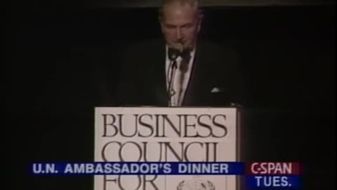 David Rockefeller (1994 Speech)